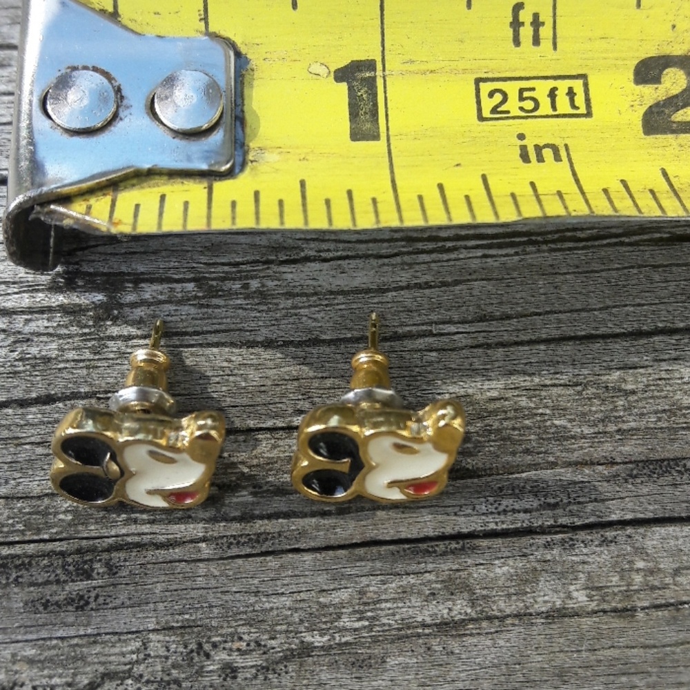 Vintage Mickey Mouse Earrings - Picture 5 of 5